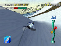 une photo d'Ã©cran de 1080 Snowboarding sur Nintendo 64